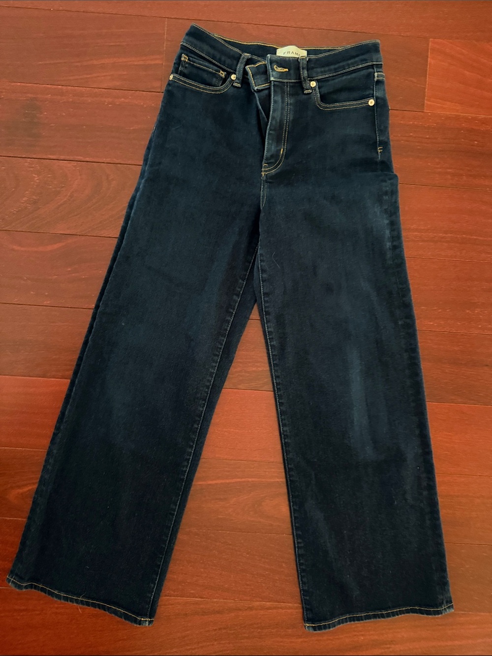 FRAME Le Slim Palazzo Jeans